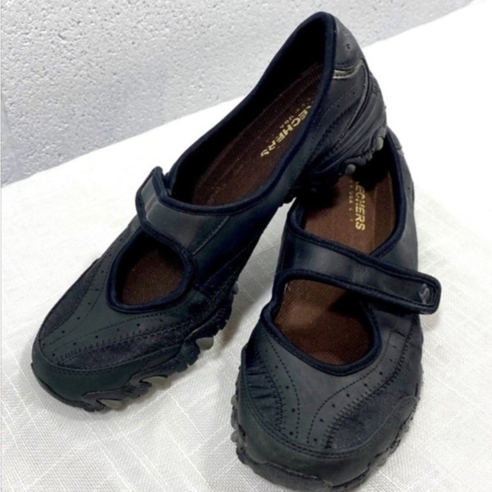 Skechers Walking Shoes With Velcro Closure Gem